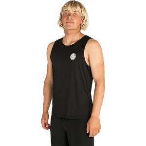 2019 Rip Curl Mnds Sgning Surflite Uv50 Tank Top Sort Wle8sm